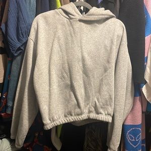 Grey hoodie Zara